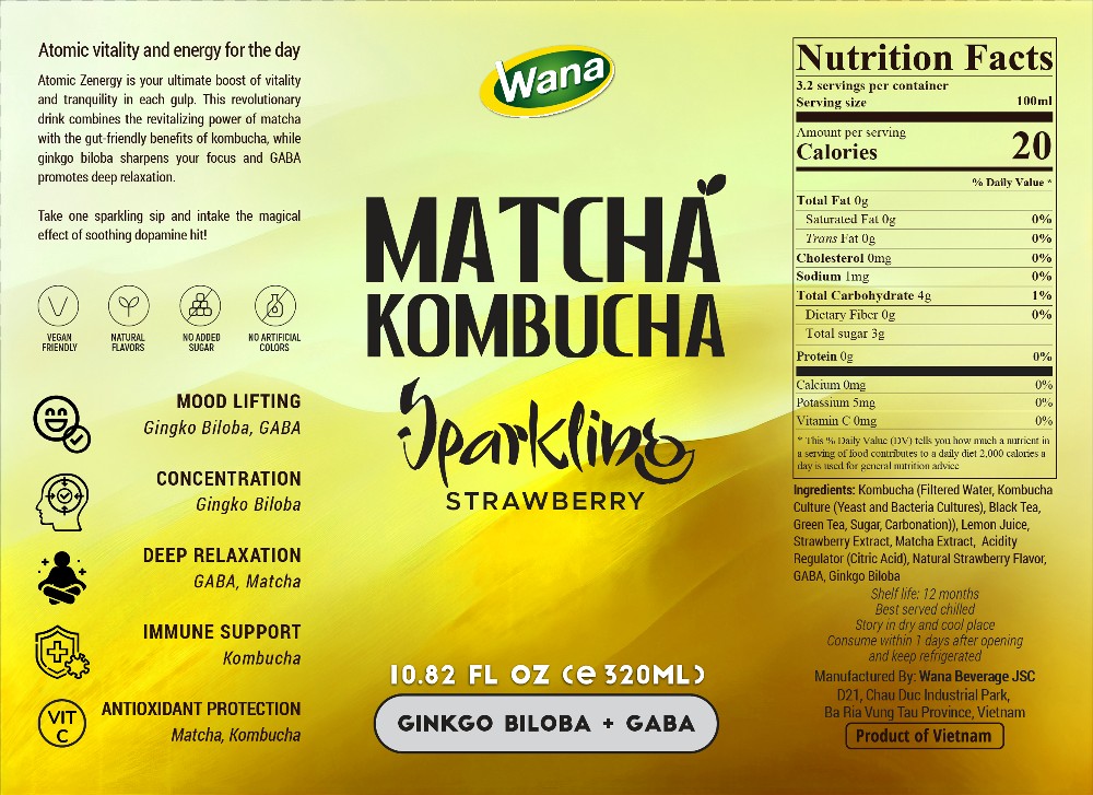 sparkling matcha kombucha | Sial Innovation Selection