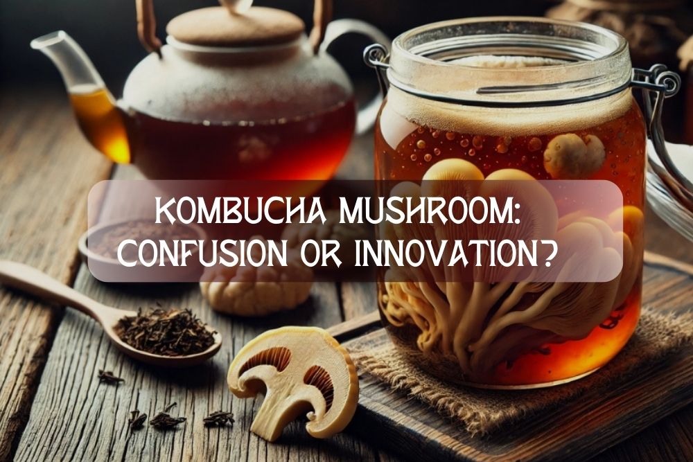 kombucha mushroom: confusion or innovation