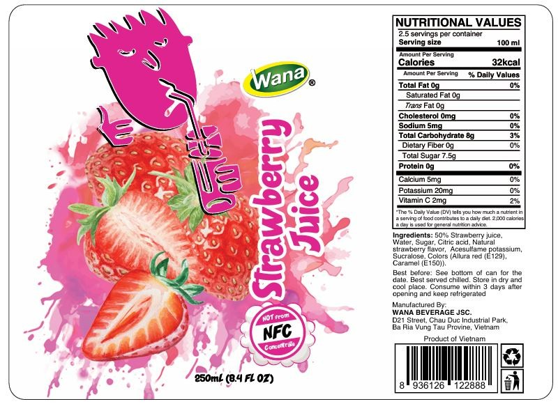 NFC Strawberry Juice