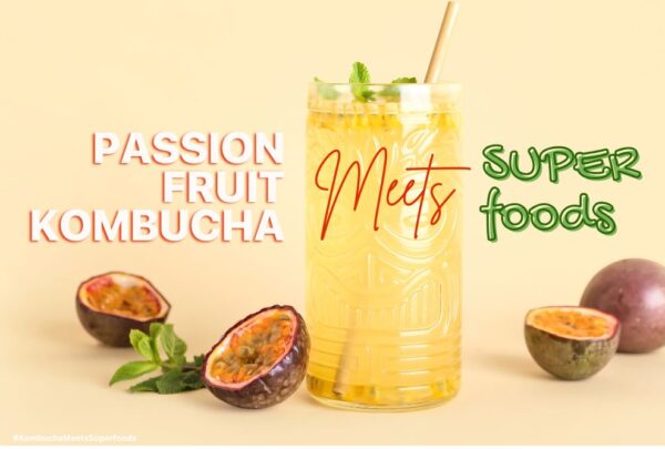 Banner of Passion Fruit Kombucha Meet superfoods