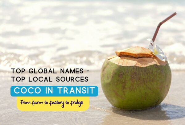 Coconut water brands and sources banner