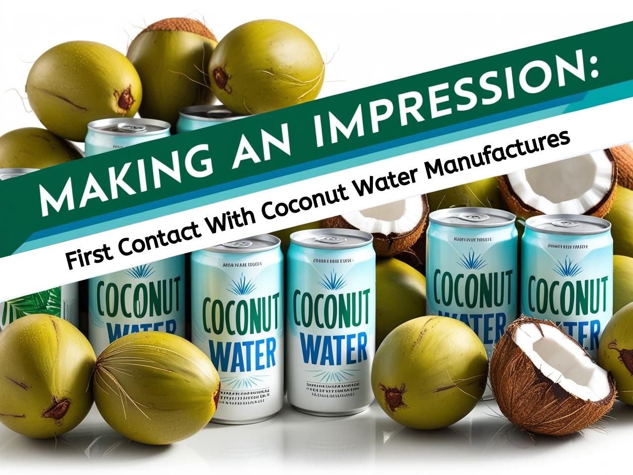 First contact with coconut water manufacturer