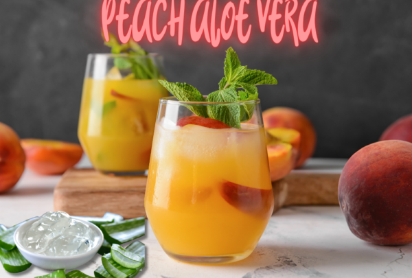 peach aloe drink wana