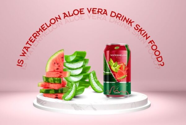 Banner for watermelon aloe vera