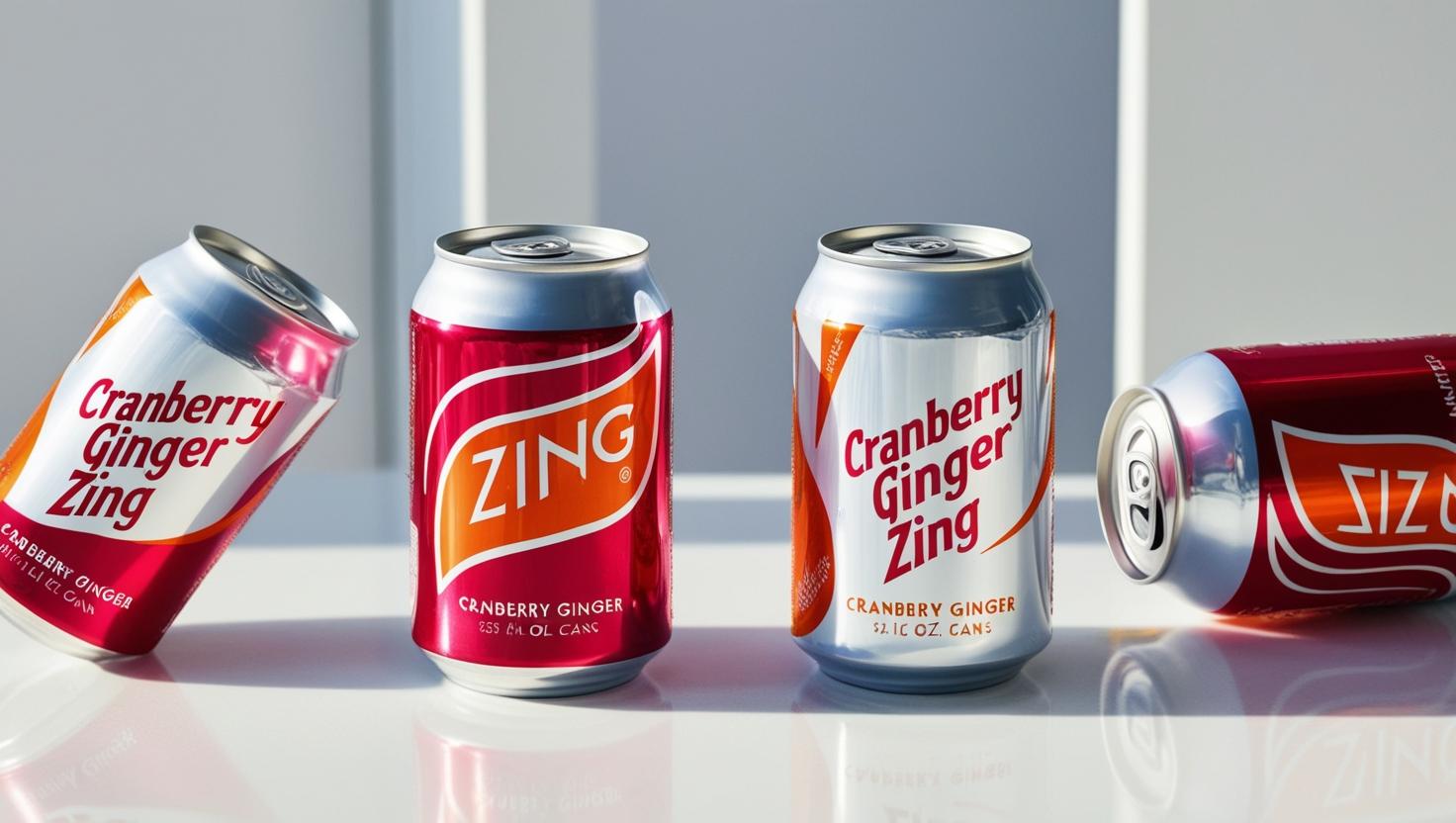 Cranberry Zings cans