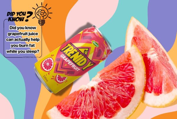 canned grapefruit juice fun fact banner