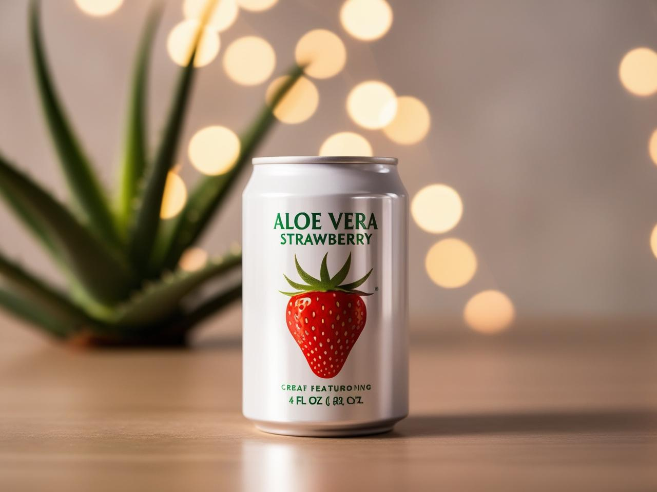 Aloe vera strawberry