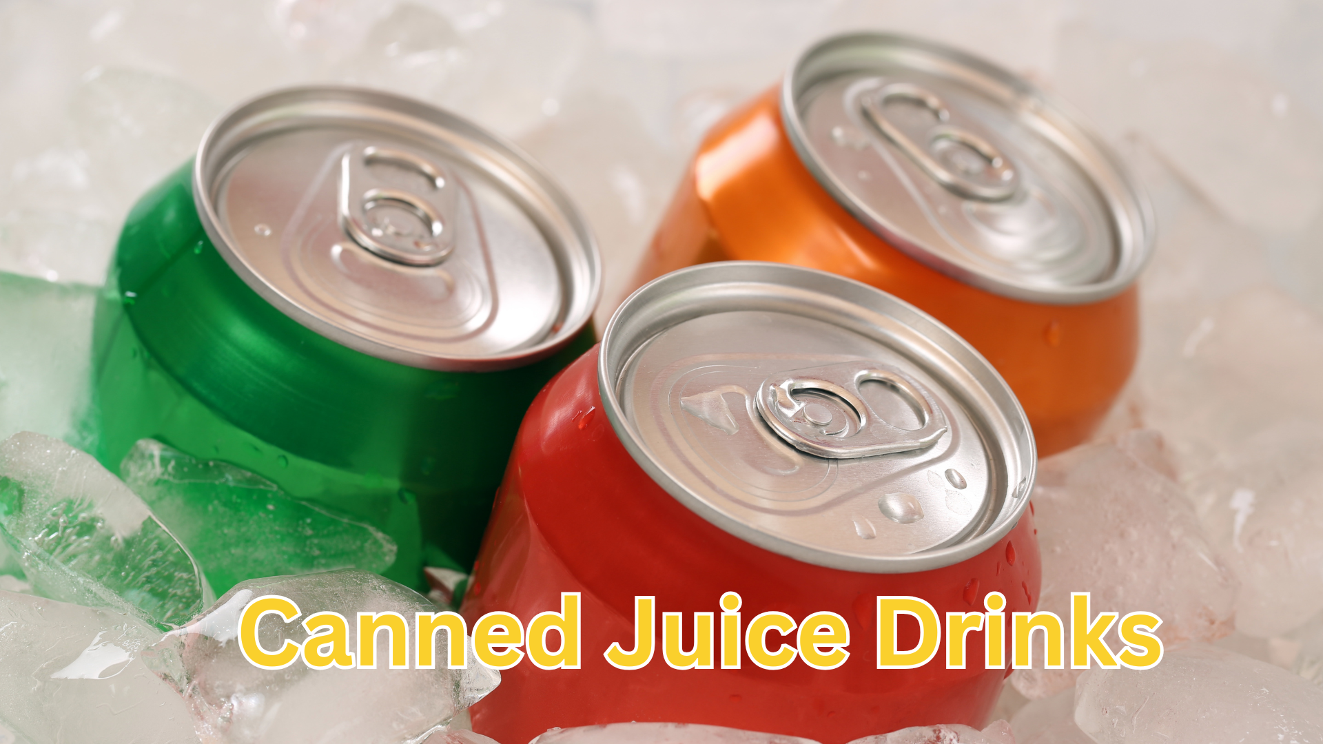 Canned Juice Drink