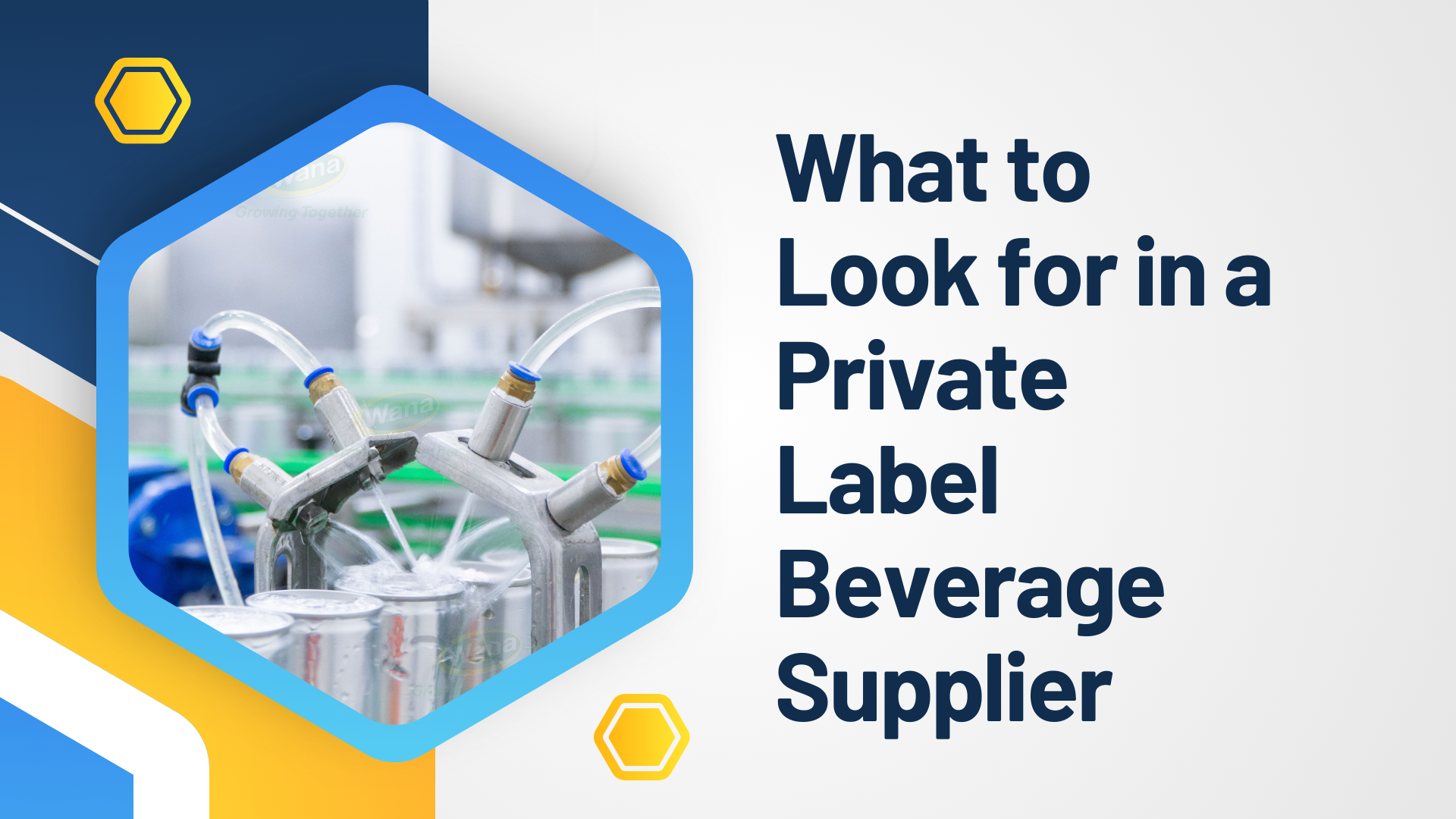 Private label beverage supplier