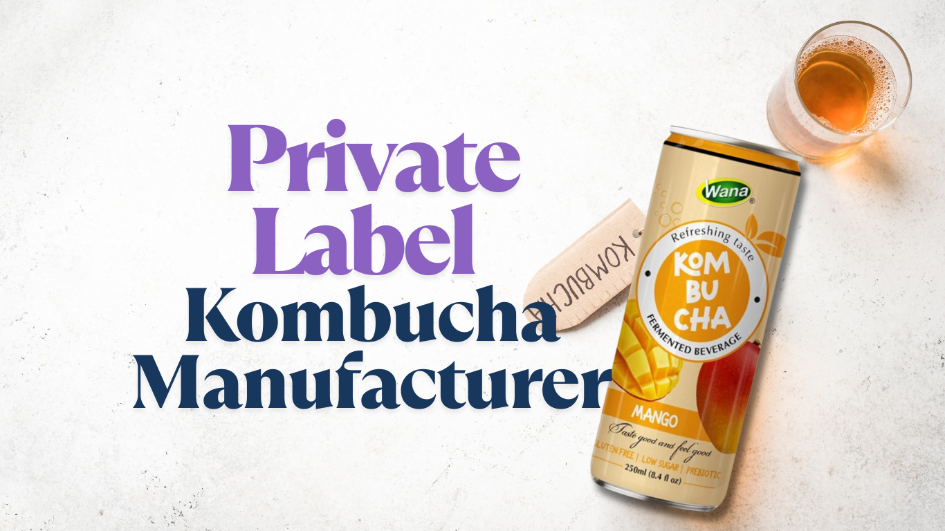 Private Label Kombucha Manufacturer